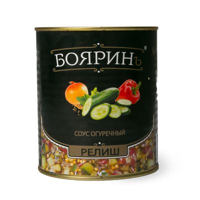 Соус 850мл (12) огуречный Релиш ж/б