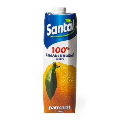 Сок SANTAL АПЕЛЬСИНОВЫЙ 1л