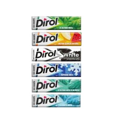 Жевательная резинка Dirol White без сахара Мятный микс 24*30*13,6г