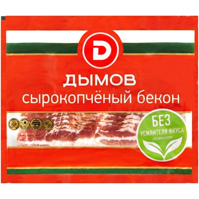 Бекон Дымов Венгерский с/к в/у нарезка, 10*150г