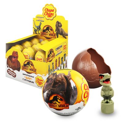 Шоколадный шар Chupa Chups, с игрушкой, 20г
