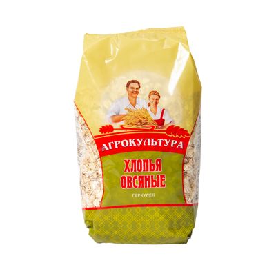 Геркулес хлопья овсяные ТМ "Агрокультура"/400 гр