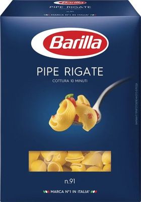 Паста Barilla Пенне Ригате (перья) 450 г фасовка на 14 штук