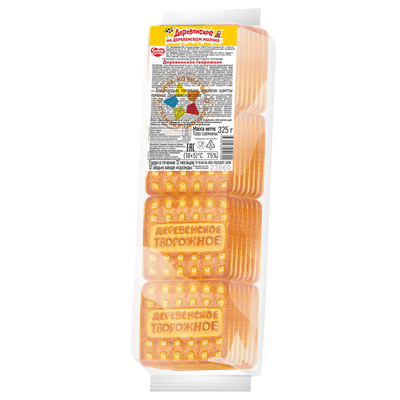 Печенье Сладкая Слобода Деревенское творожное расфасованное весовое 18*325г