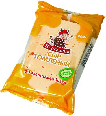Сыр Пестравка Томленый 50% фасованный флоу-пак 200г Сыр Пестравка Томленый 50% фасованный флоу-пак 200г