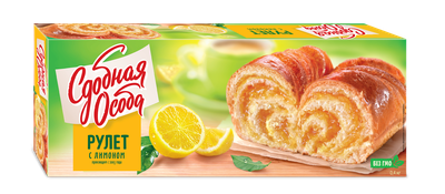 Рулет Черемушки с лимоном 400г