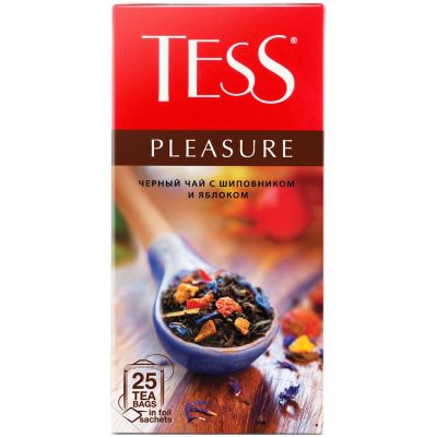 ТОП 100 Чай TESS PLEAS.чер.25п*1,5г