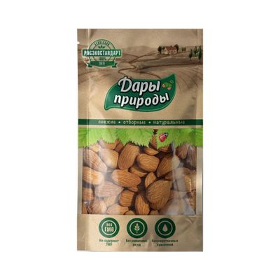 ДАРЫ ПРИРОДЫ Миндаль жареный 70г*12