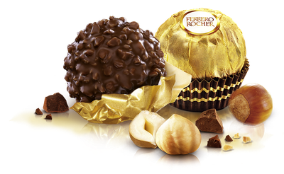 Конфеты Ferrero Rocher, молочный шоколад и лесной орех, 125г