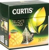 Curtis Delicate Mango Чай зеленый ароматизированный (20пир*1,8г) *12
