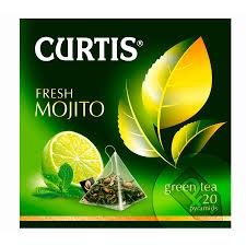 Curtis Fresh Mojito Чай зеленый ароматизированный (20пир*1,7г) *12