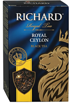 Чай черный Richard Royal Ceylon, крупнолистовой, 90г