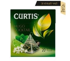 Curtis Hugo Cocktail Чай зеленый ароматизированный (20пир*1,8г) *12