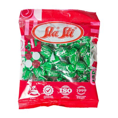 Карамель Sla Sti со вкусом эвкалипта и ментола 200г