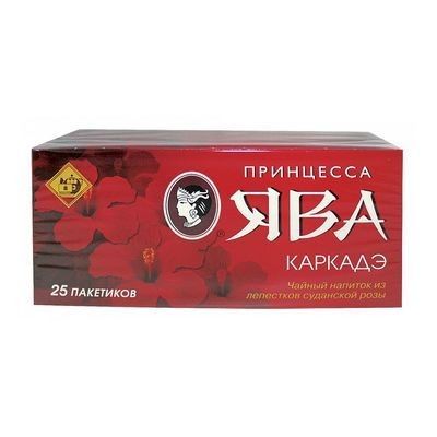 Чайный напиток Принцесса Ява КАРКАДЭ 18*(25п*1,5г)