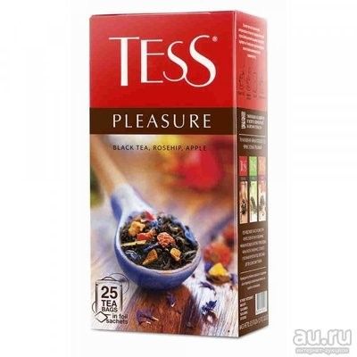 ТОП 100 Чай TESS PLEAS.чер.25п*1,5г