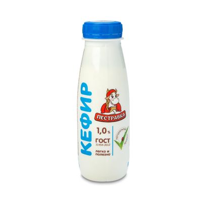 01. Кефир Пестравка 1% ПЭТ 270гр