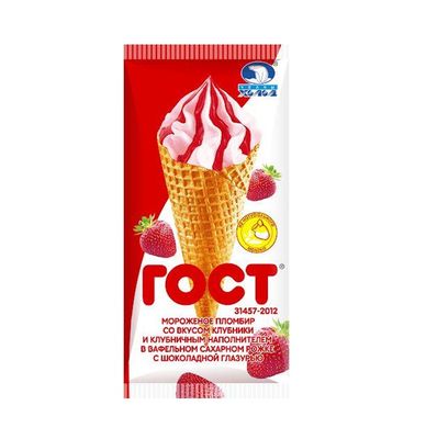 Мороженое НЧ рожок ГОСТ клуб 30*110г (877)