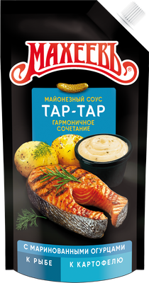 Соус Махеевъ Тар Тар 25% Дой-пак с дозат. 200г*20