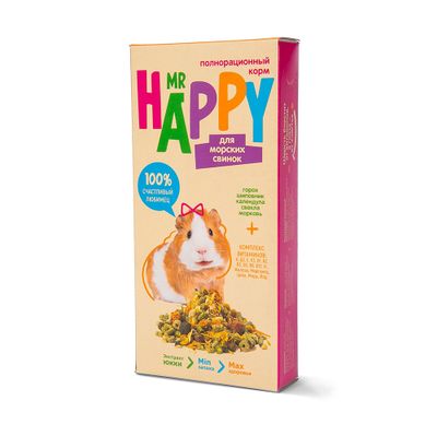 Корм MR HAPPY сухой для морских свинок 400 г
