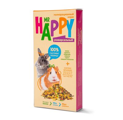 Корм MR HAPPY сухой Универсальный 400 г