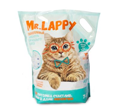 Силикагелевый наполнитель Mr.Lappy 7,6л.