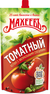Кетчуп Махеев Томатный Д/П 300 гр