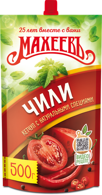 Кетчуп Махеев Чили Д/П 500г