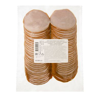 Ветчина Ремит из индейки нарезка в/уп зам 1 кг SW