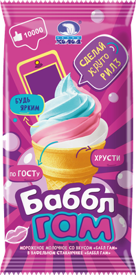 Мороженое НЧ стакан Бабл Гам 34*70г (890)