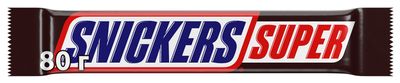Шоколадный батончик Snickers Super 80г