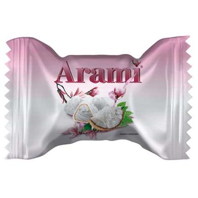 Конфеты ЭССЕН Arami кокос.стружка кор. 2кг.