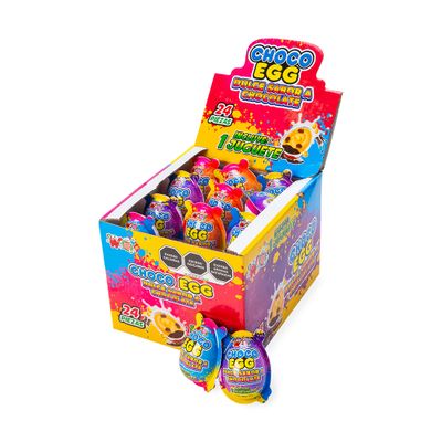 Яйцо с игрушкой, шоколадной пастой и печеньем, 12 г