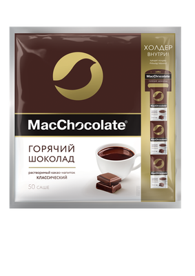 MacChocolate Горячий шоколад Классический 20г*50*10 лента