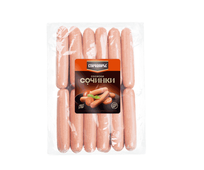 Сосиски Стародворье Сочинки п/а вес (45 сут)