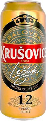 Пиво Крушовице 12 светлое,пастер.,фильтр. 5,0% ж/б 0,5л*24 (А) ТС