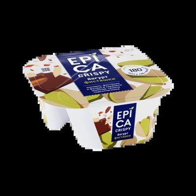Йогурт EPICA CRISPY фисташка-шоколад 140 г 10,5%