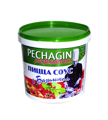 Кетчуп Печагин Пицца соус с базиликом  Professional 3 л ведро Кетчуп Печагин Пицца соус с базиликом  Professional 3 л ведро