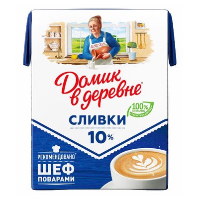 Сливки Домик в Деревне 10% 200г 