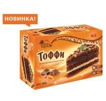 Торт Черемушки "День торта" Тоффи 380гр