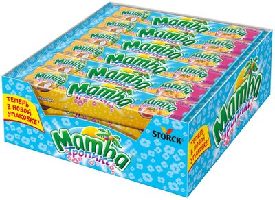 Конфеты жевательные Mamba Тропикс, 79,5 г