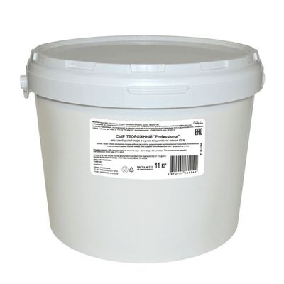 Сыр Servolux Professional творожный 70%, Пласт.ведро, 11 кг