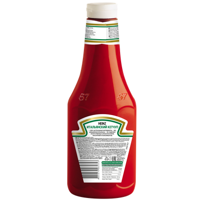 Кетчуп томатный Heinz Итальянский в бутылке, 800г