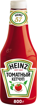 Кетчуп томатный Heinz классический в бутылке, 800г