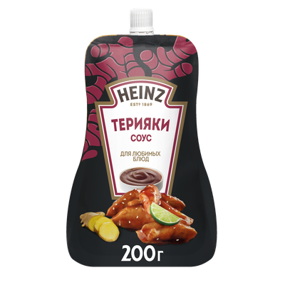 Соус Heinz Терияки , дой-пак, 200г