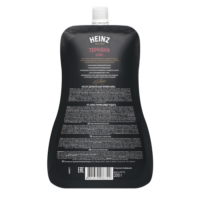 Соус Heinz Терияки , дой-пак, 200г