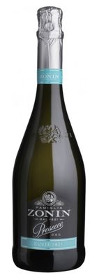 Вино игристое Зонин Просекко бел. брют 0,75л*6