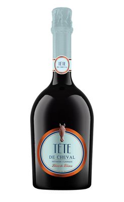 Вино игристое Тет де Шеваль Блан де блан Брют бел. 0,75л*6