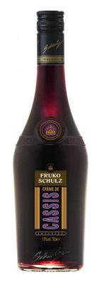 Ликер Фруко Шульц Крем де Кассис десертный 15% 0,7л*6