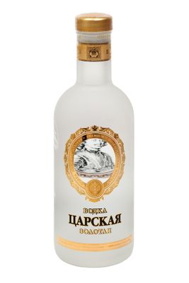 Водка Царская Золотая 40% 0,5л*6